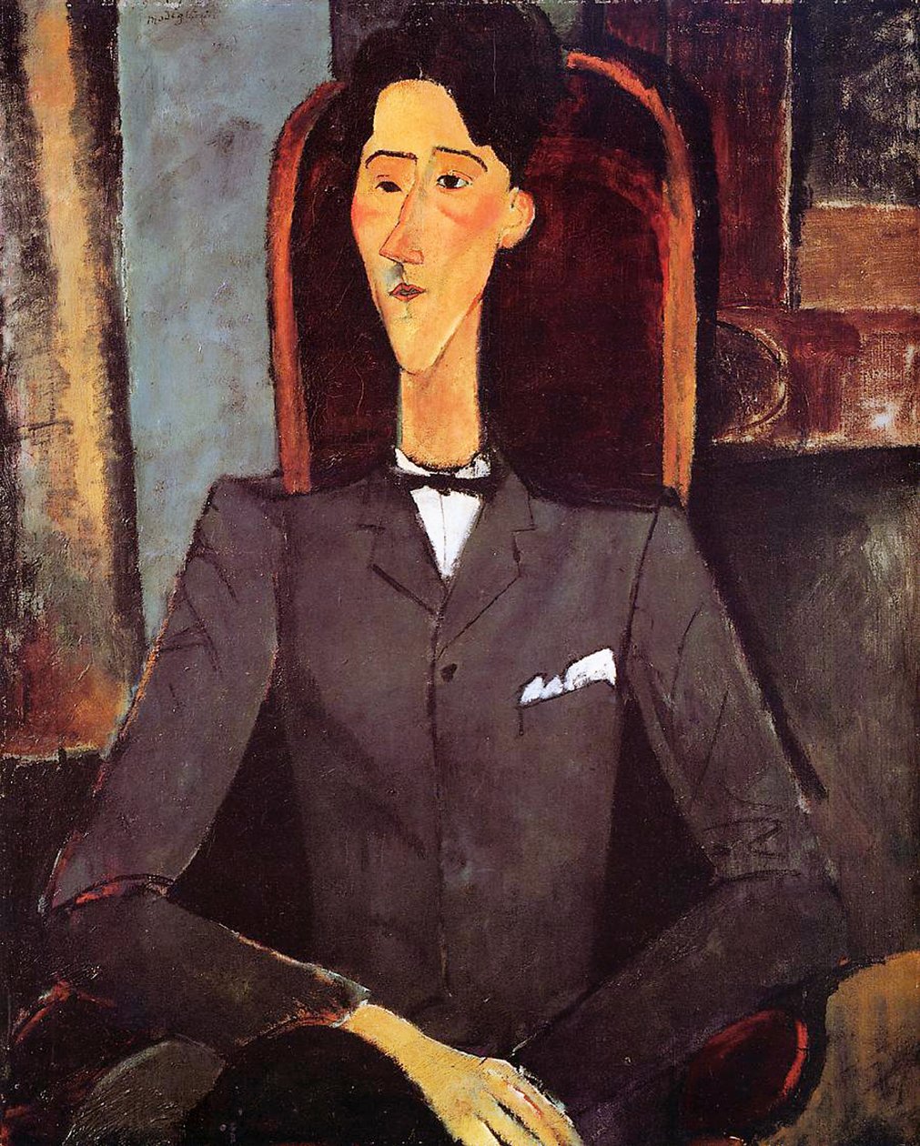 Jean Cocteau, 1917 av Amedeo Modigliani