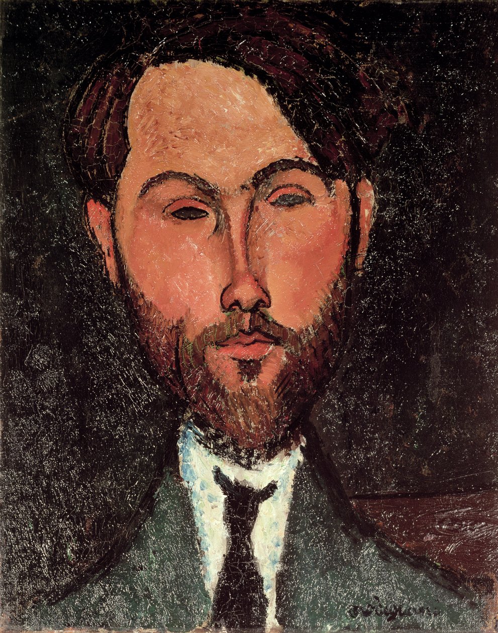 Leopold Zborowski av Amedeo Modigliani