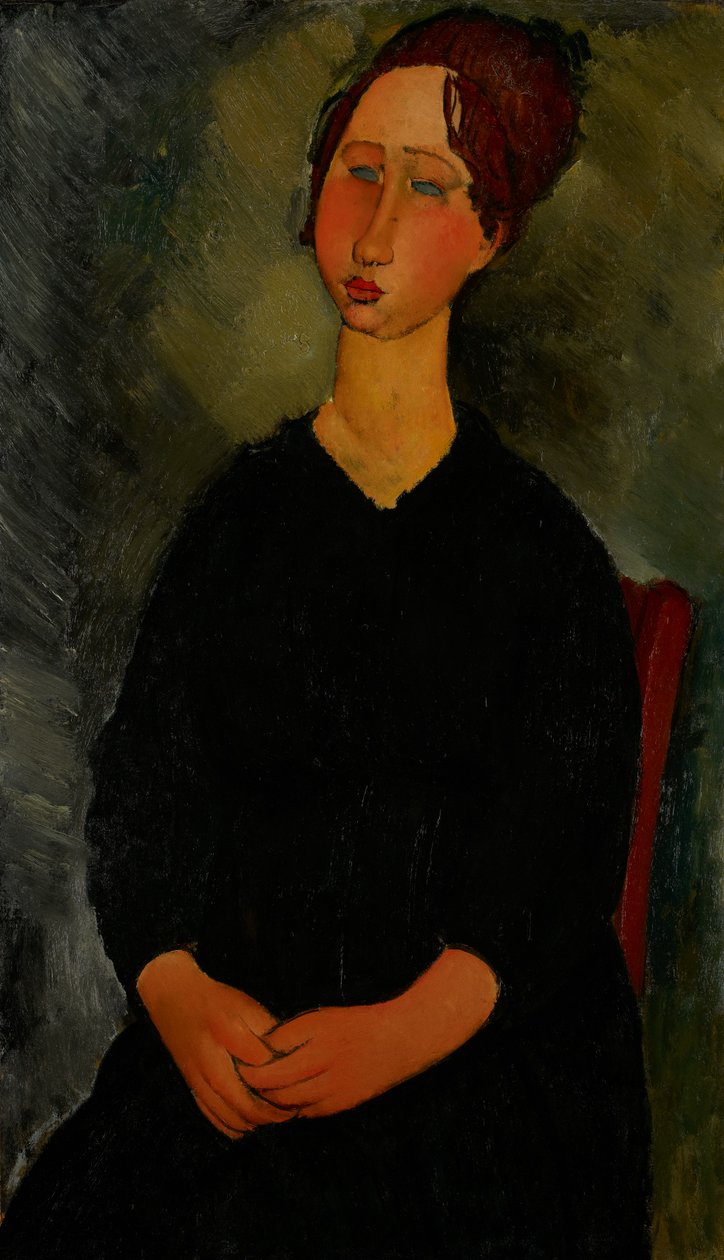 Lille tjenestejente, ca. 1916 av Amedeo Modigliani