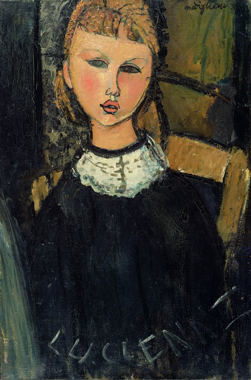 Lucienne, ca. 1916-17 av Amedeo Modigliani