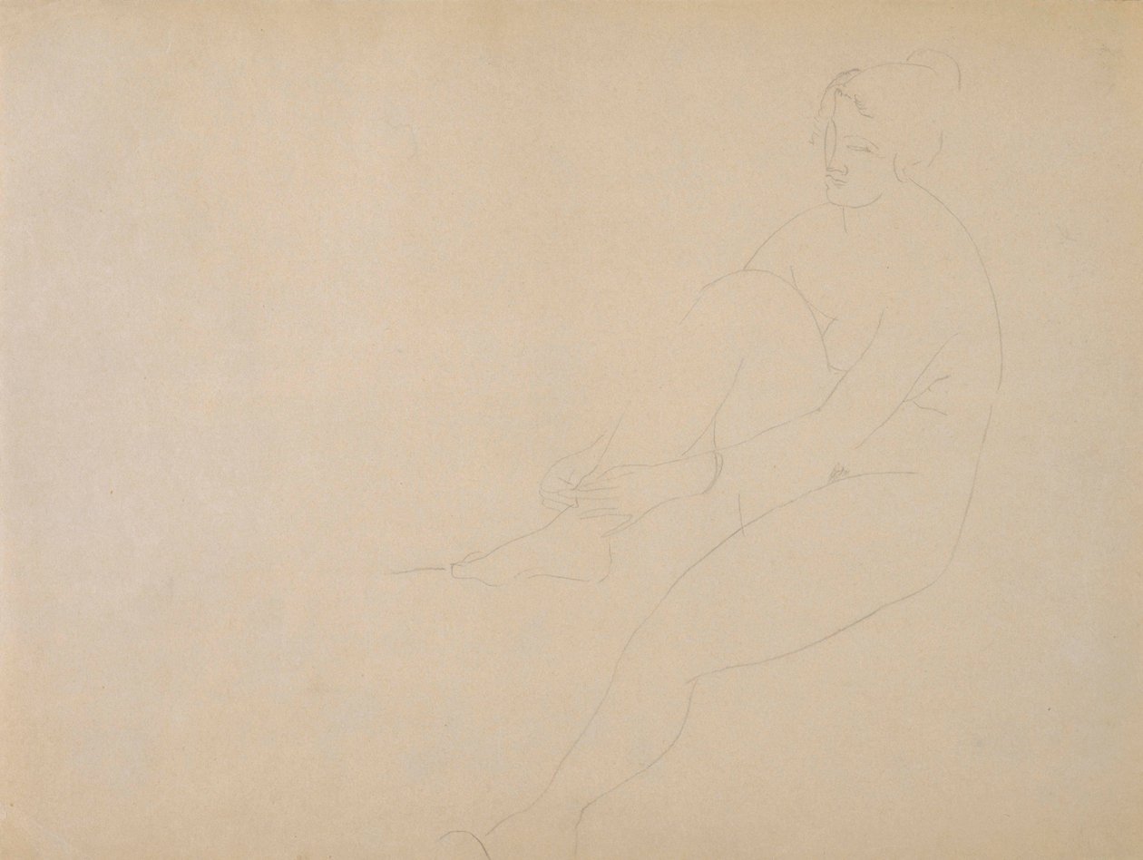 Naken av Amedeo Modigliani