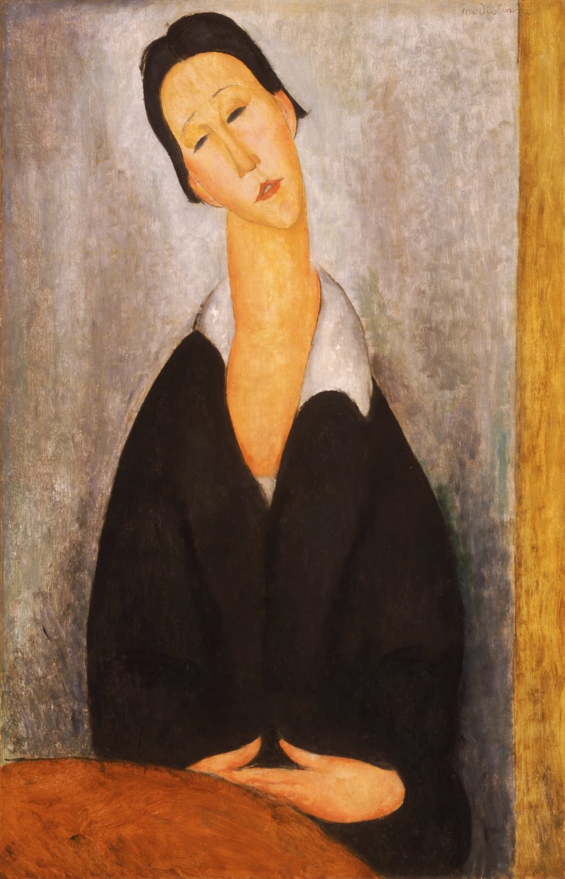 Portrett av en polsk kvinne av Amedeo Modigliani