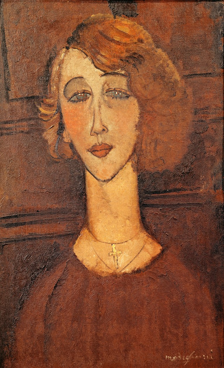 Renee, 1917 av Amedeo Modigliani