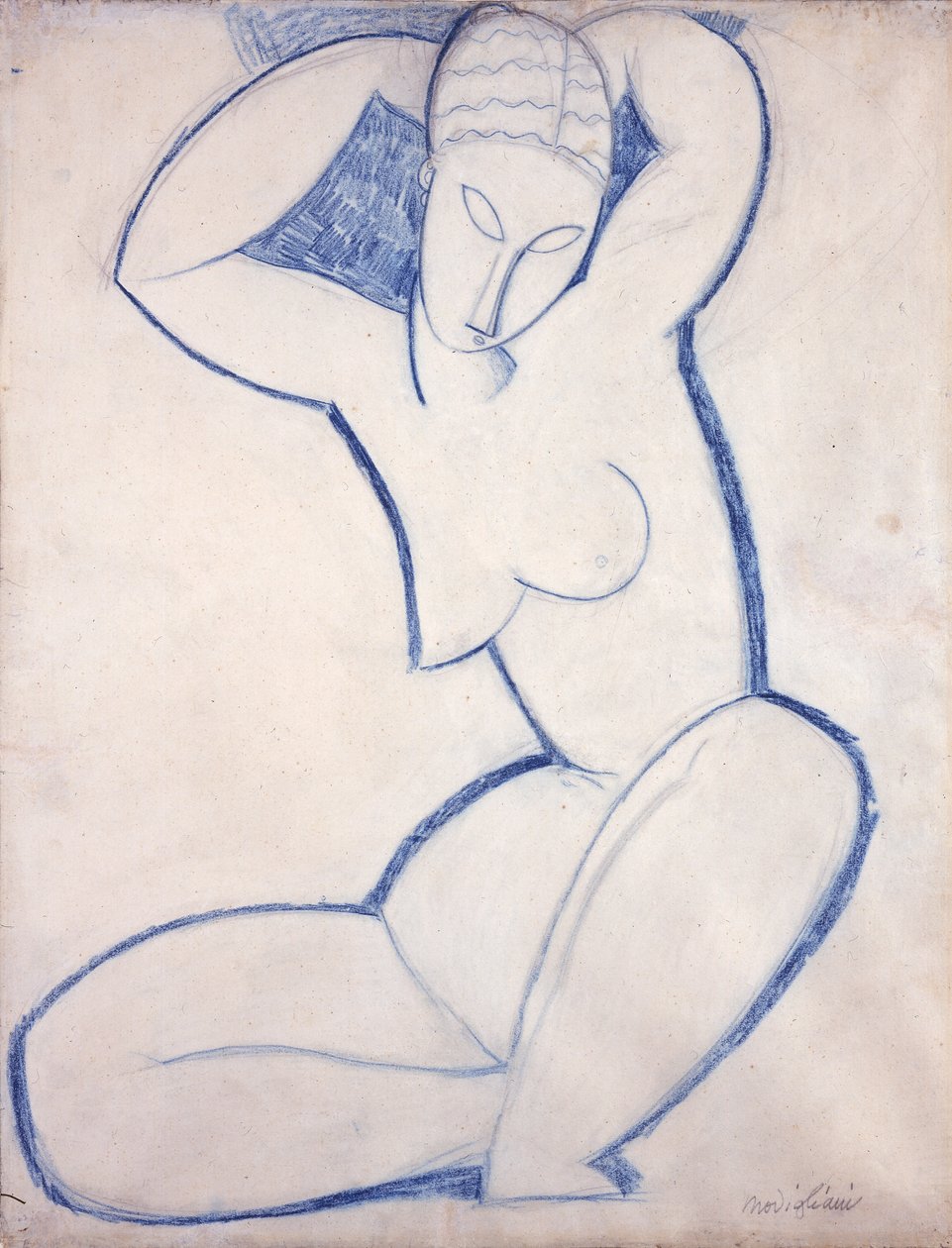 Karyatid av Amedeo Modigliani
