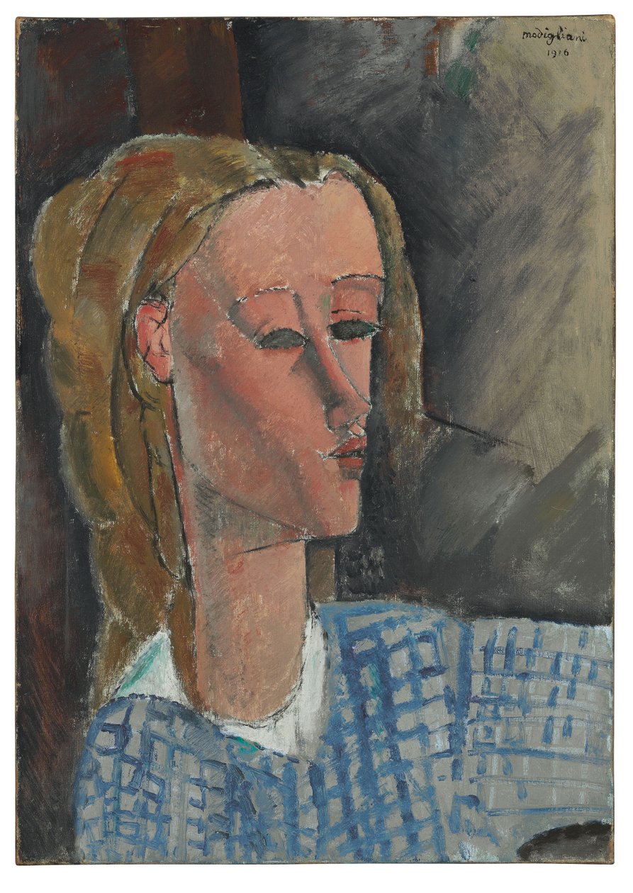 Beatrice Hastings, 1916 av Amedeo Modigliani