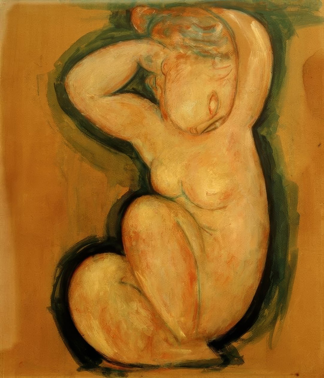Cariatide av Amedeo Modigliani