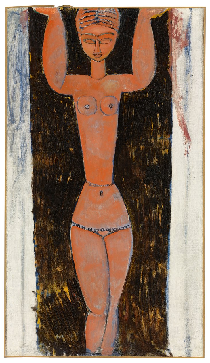 Cariatide, 1913 av Amedeo Modigliani
