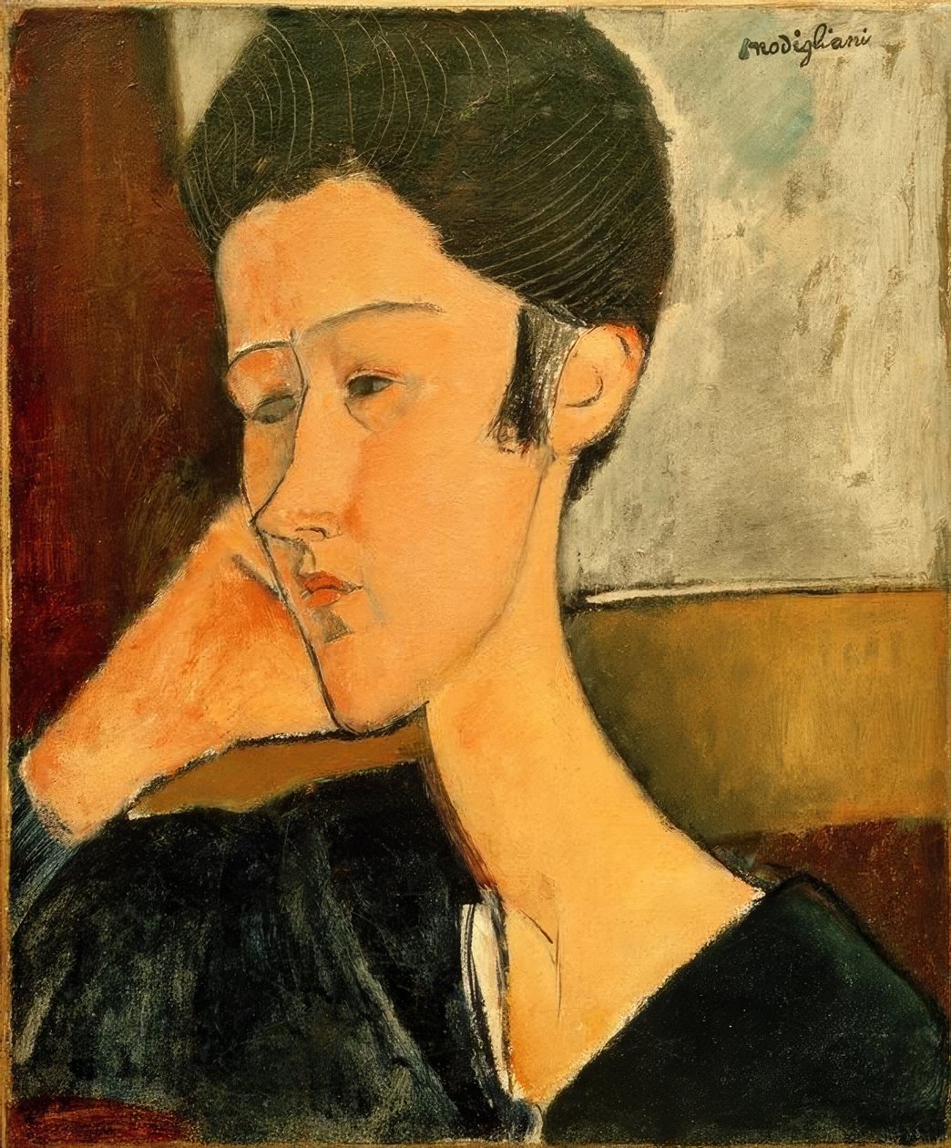 Hanka Zborowska av Amedeo Modigliani
