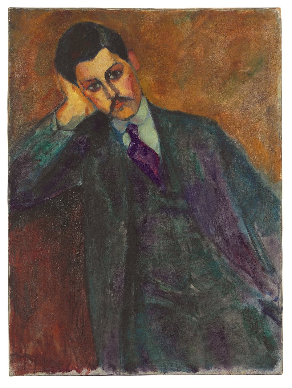 John Alexander, 1909 av Amedeo Modigliani