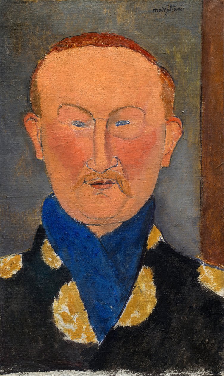 Léon Bakst av Amedeo Modigliani