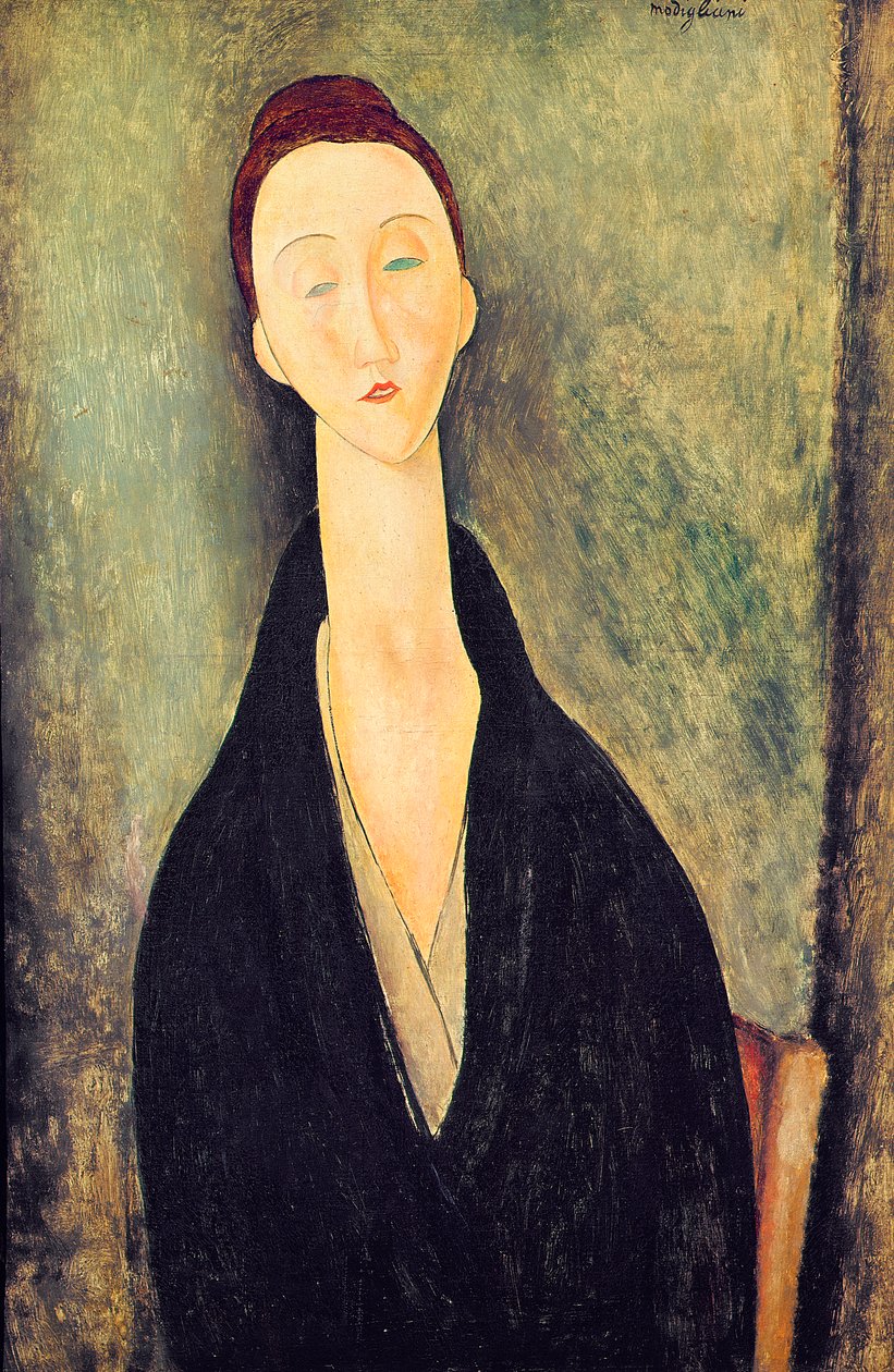 Madame Hanka Zborowska, 1918 av Amedeo Modigliani