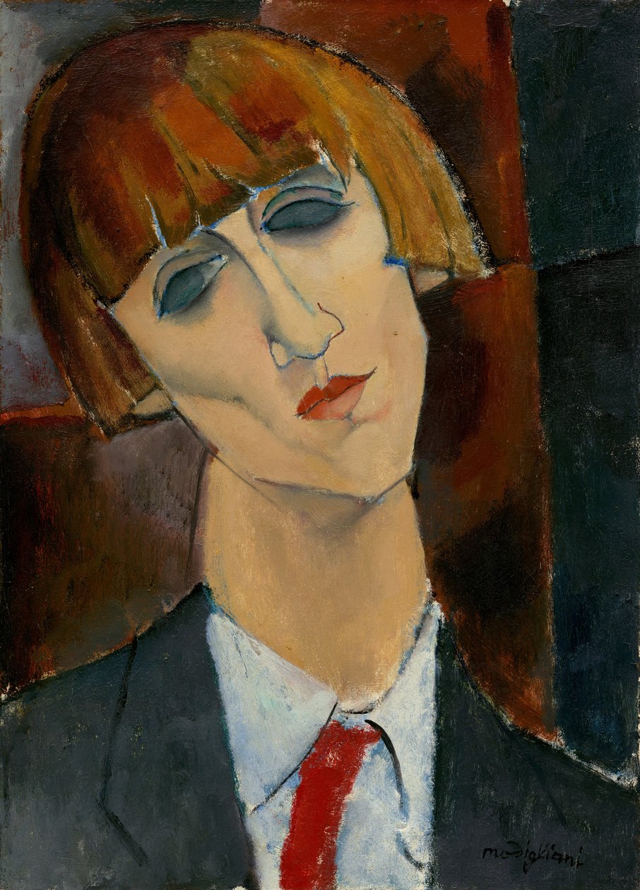 Madame Kisling, ca. 1917 (olje på lerret) av Amedeo Modigliani