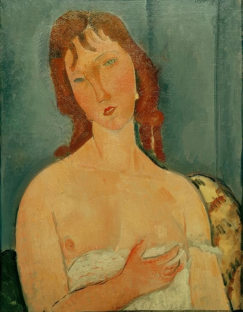 Portrett av en ung kvinne av Amedeo Modigliani
