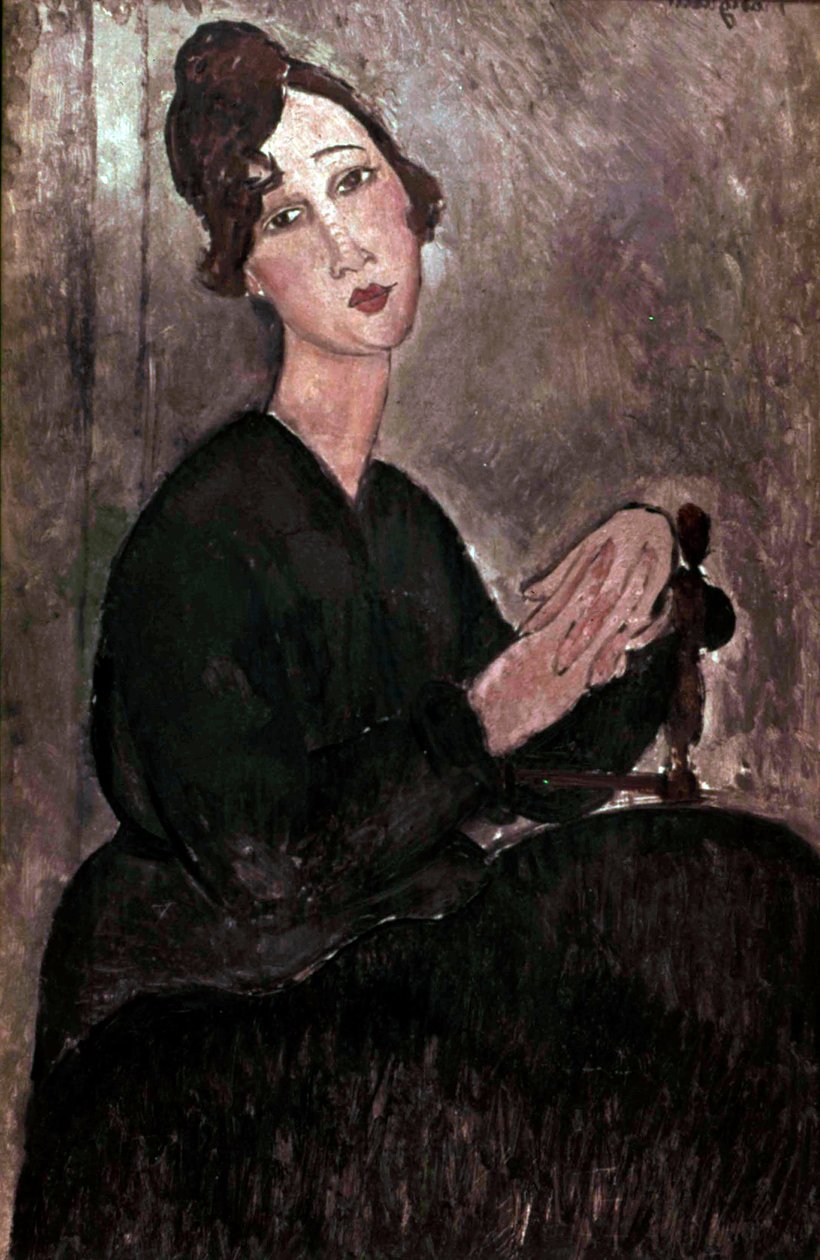 Portrett av Dedie av Amedeo Modigliani