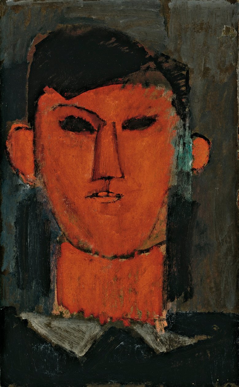 Portrett av Pablo Picasso, ca. 1915. av Amedeo Modigliani