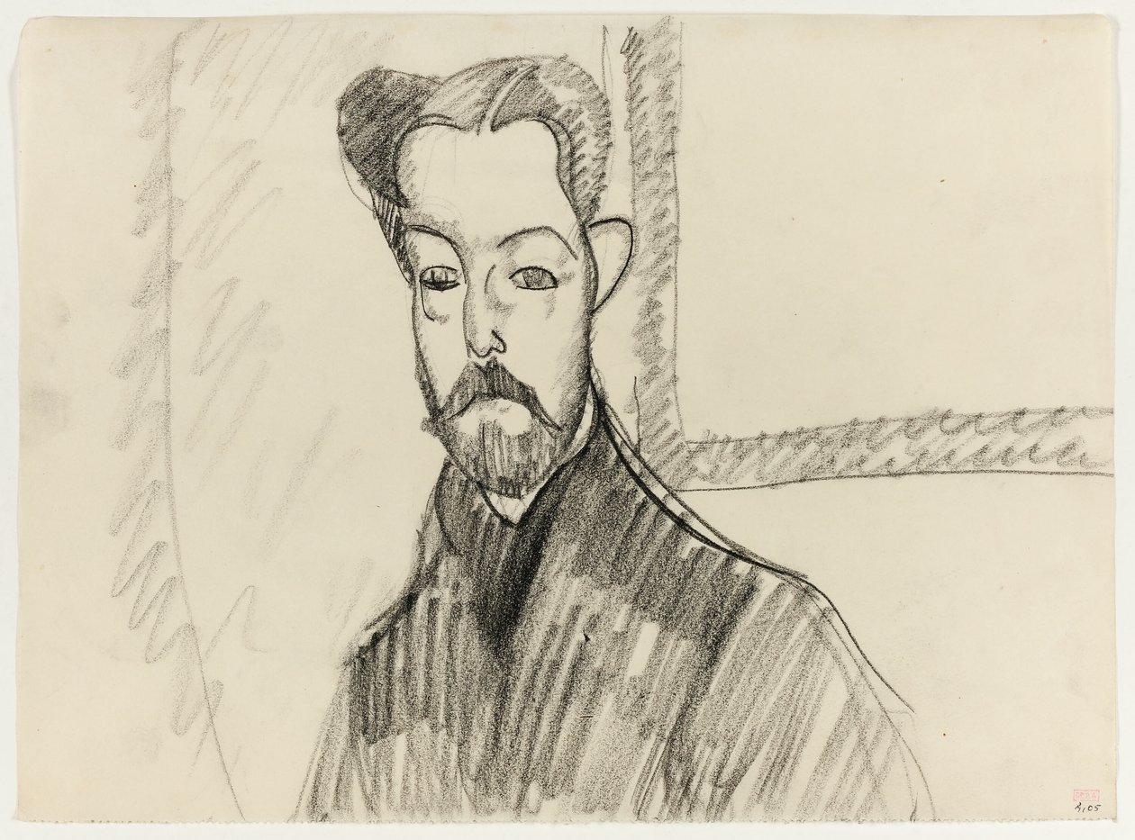 Portrett av Paul Alexandre av Amedeo Modigliani