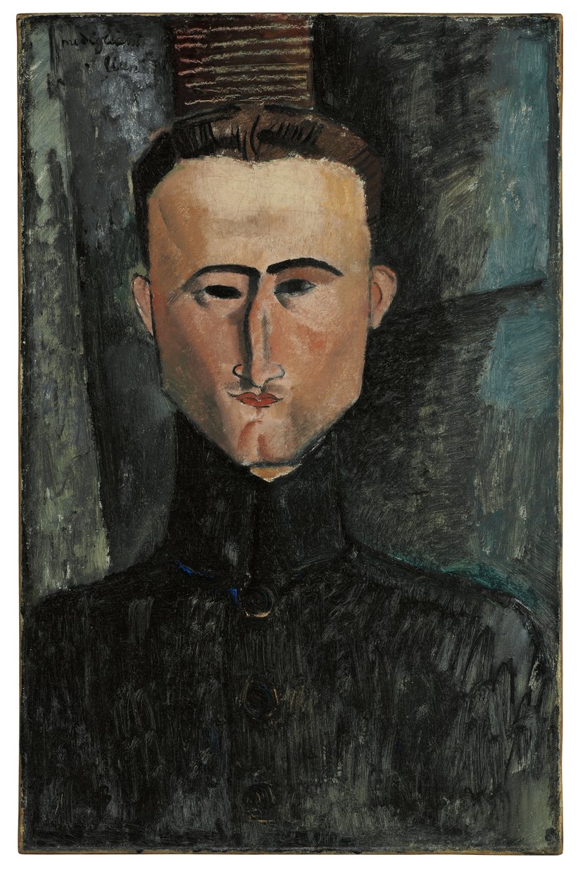 Portrett av maleren Rouveyre av Amedeo Modigliani