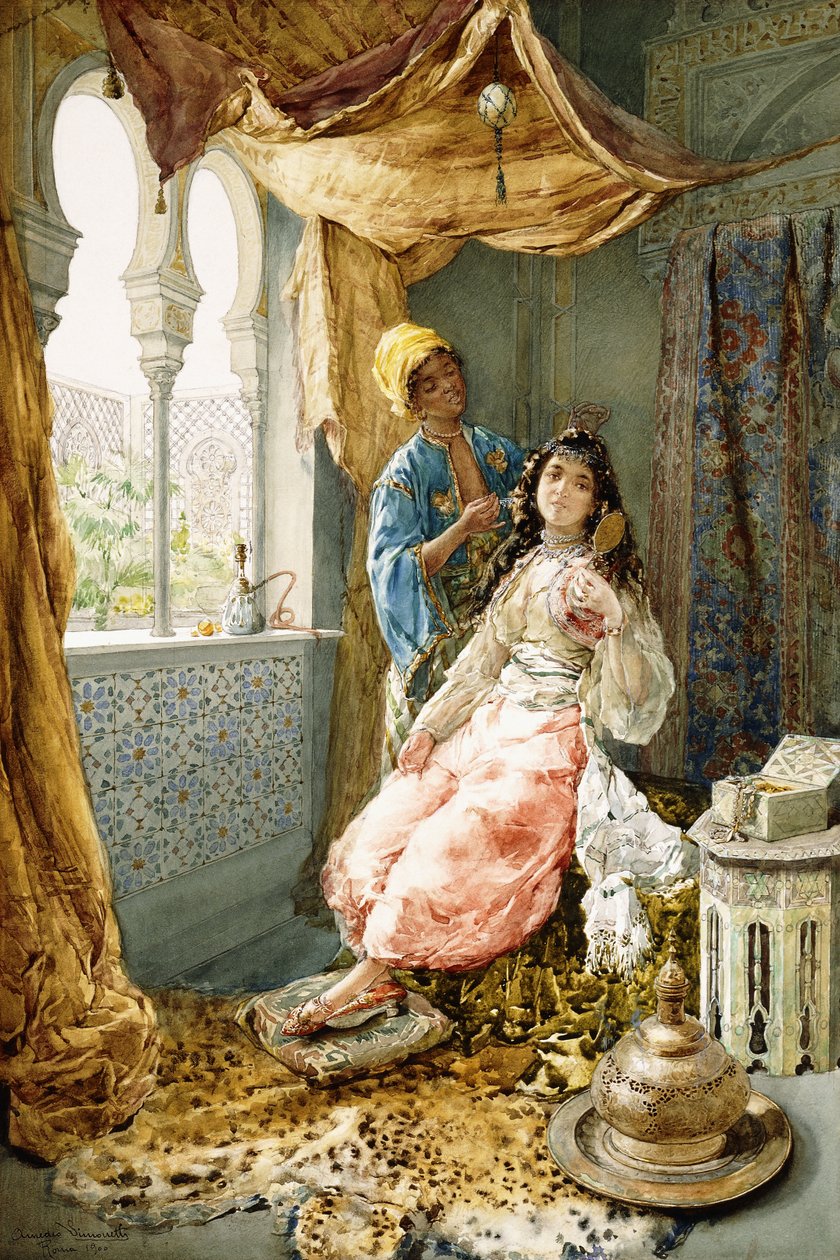 Sultanens favoritt, 1900 av Amedeo Momo Simonetti