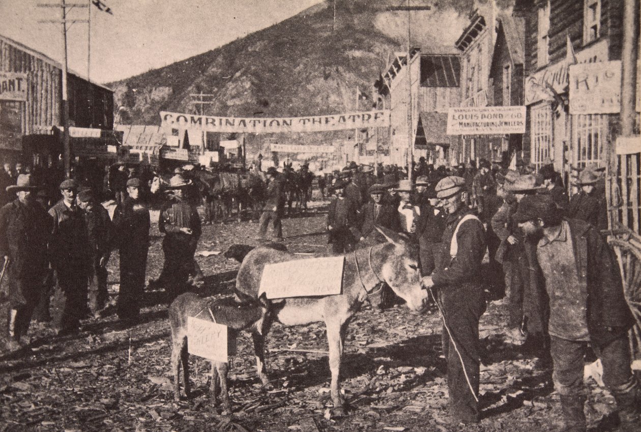 Front Street, Dawson, ca. 1898 av American Photographer