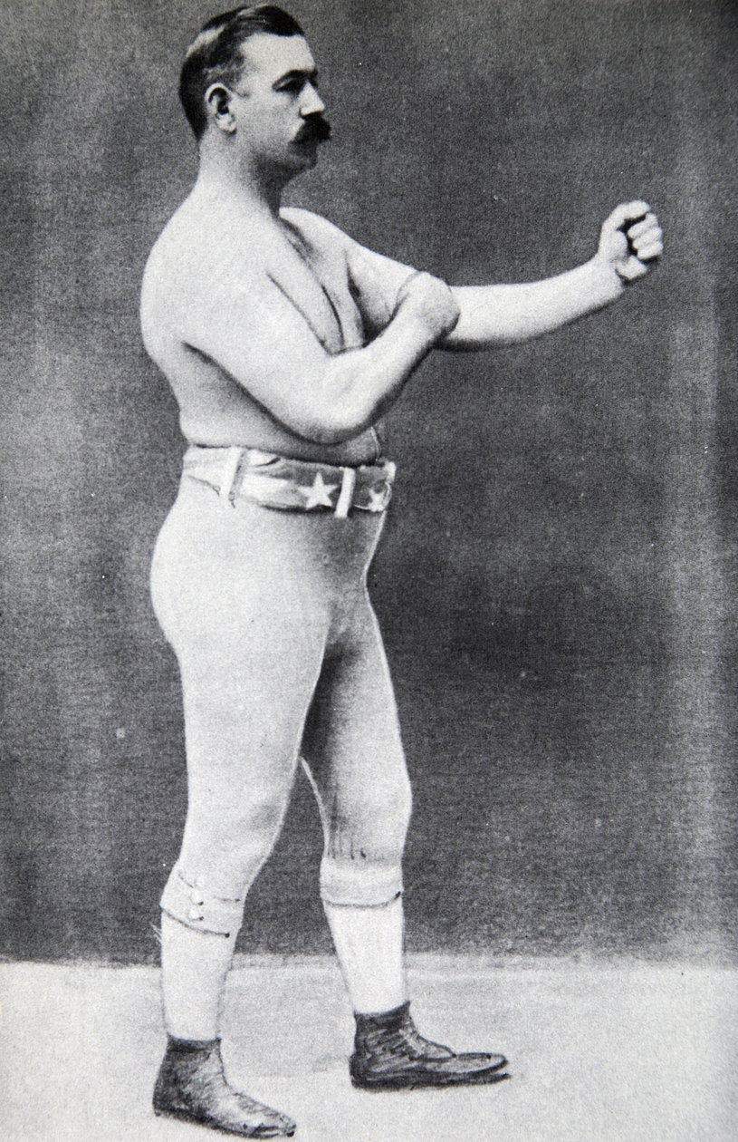 John L. Sullivan (sepia-bilde) av American Photographer