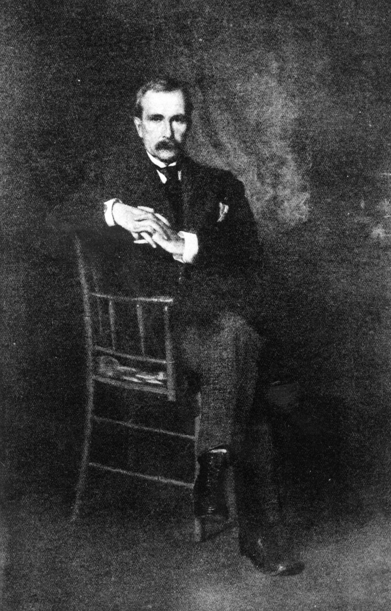 John Davison Rockefeller (1839-1937) av American School