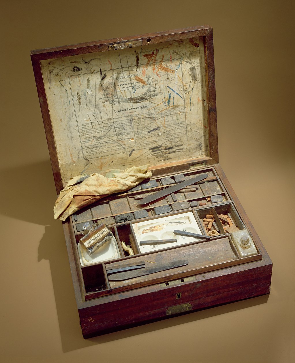 Paintbox av John James Audubon (1785-1851) av American School