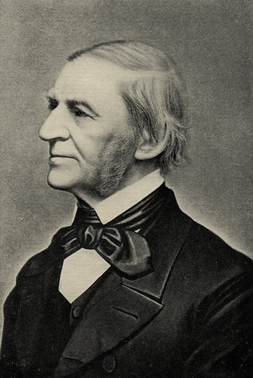 Ralph Waldo Emerson (1803-82) av American School