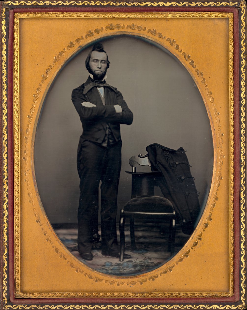 Portrett av en mann av American 19th Century