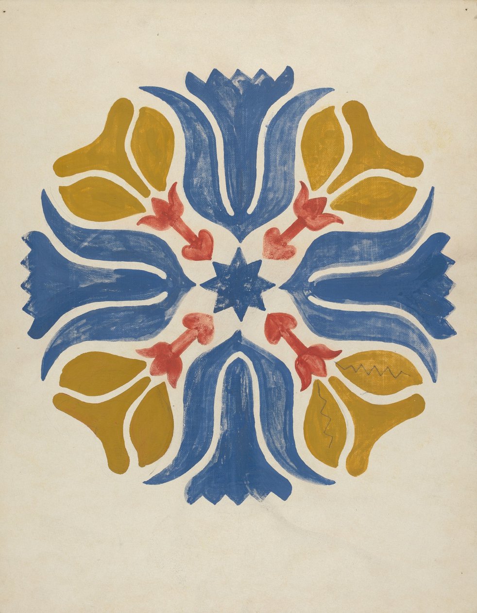 Design fra foreslått portefølje av American 20th Century