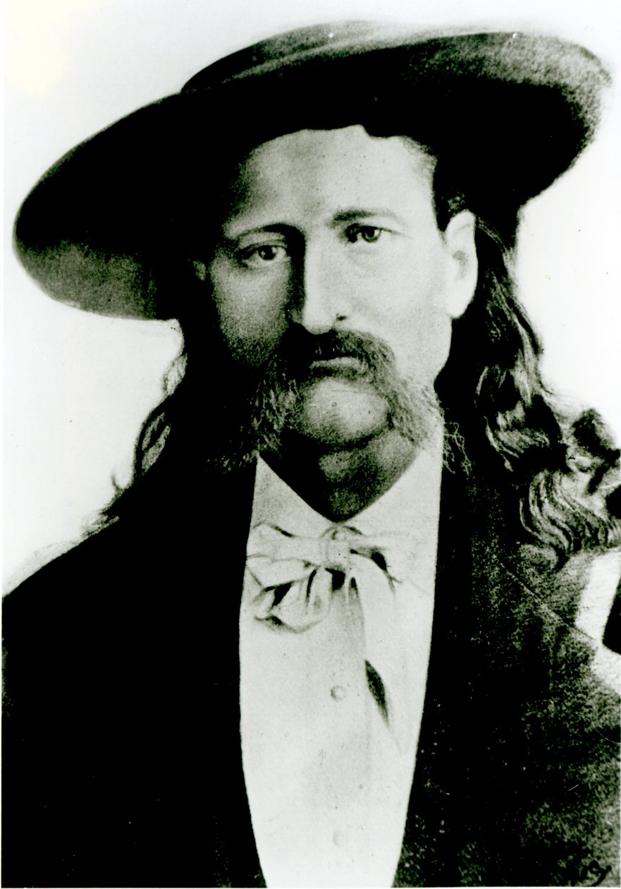 'Wild Bill' Hickok (s/hv-bilde) av American Photographer