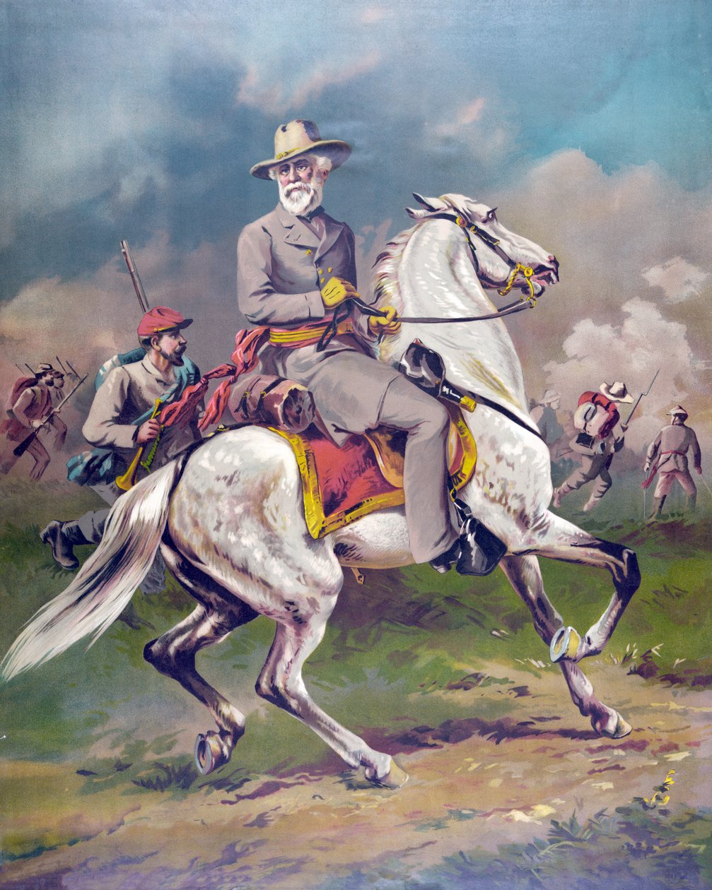 General Robert E. Lee, pub. 1886 av American School