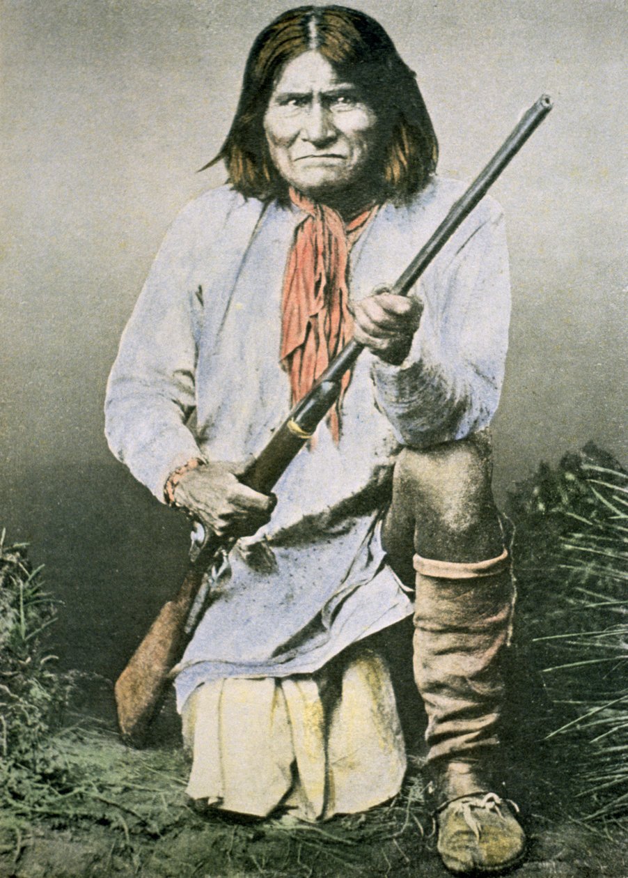 Geronimo (farget bilde) av American School