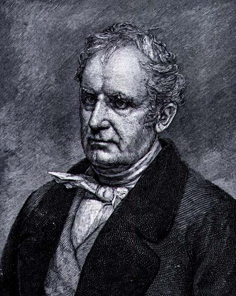 James Fenimore Cooper (1789-1851) (gravering) av American School