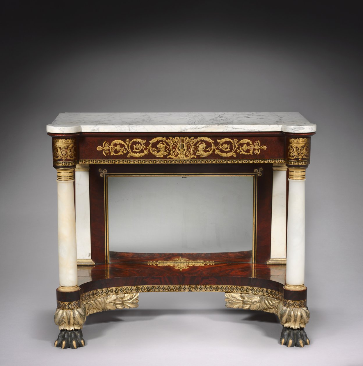 Pier Table, Joseph Meeks og sønner, ca. 1829-1835 av American School