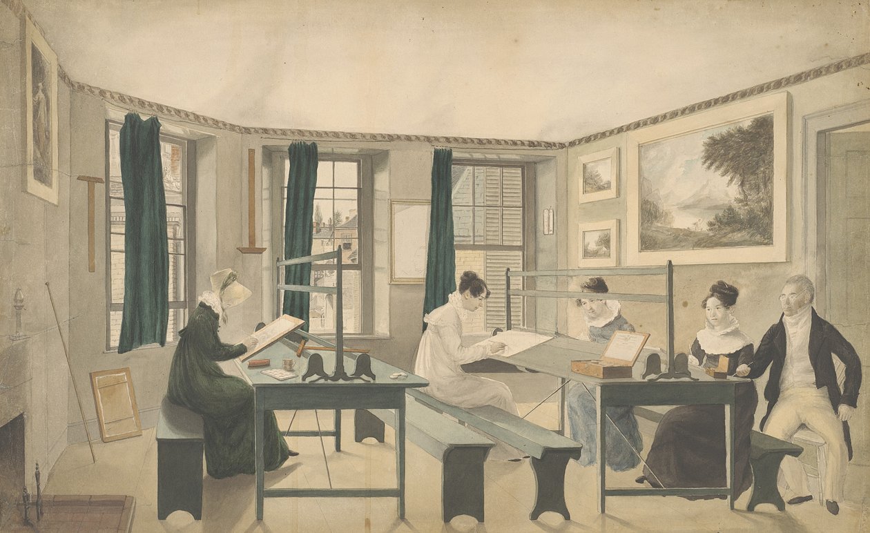 Tegneklassen, 1810-13 av American School