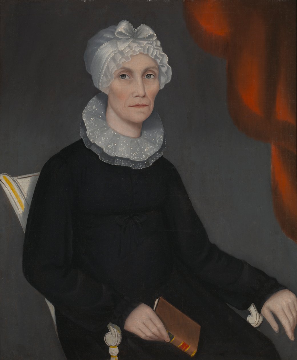 Portrett av fru Robinson, ca. 1819. av Ammi Phillips