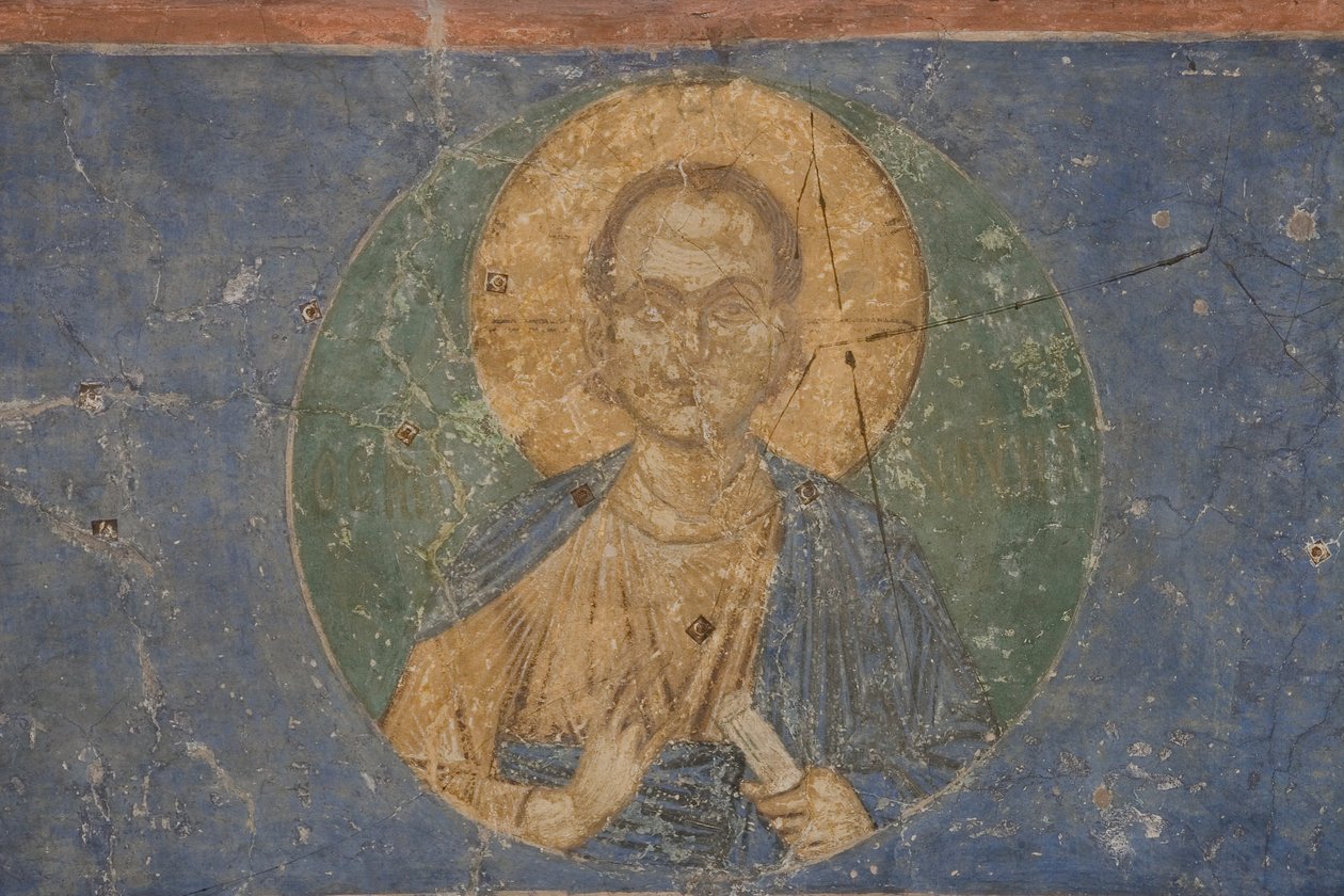 Kristus Emmanuel, 1100-tallet av Ancient Russian frescos