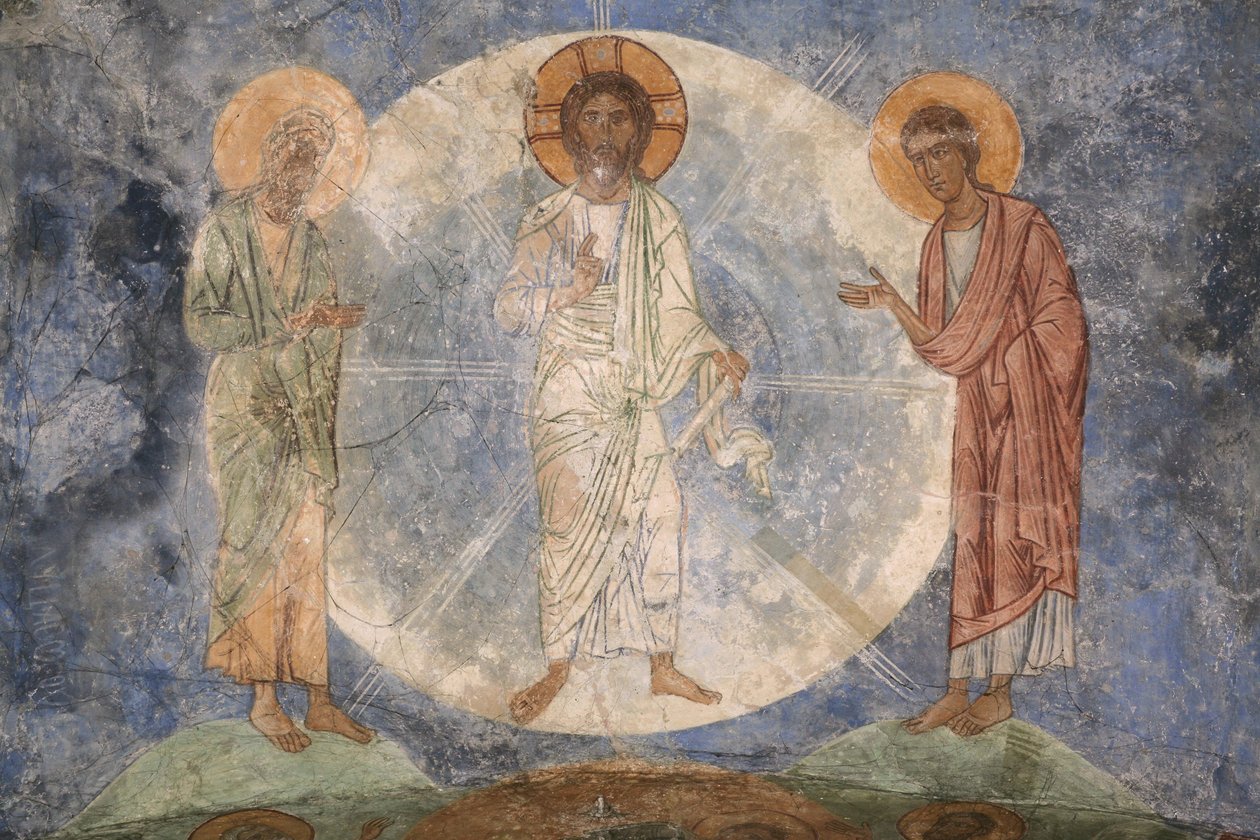 The Transfiguration of Jesus, 1100-tallet av Ancient Russian frescos