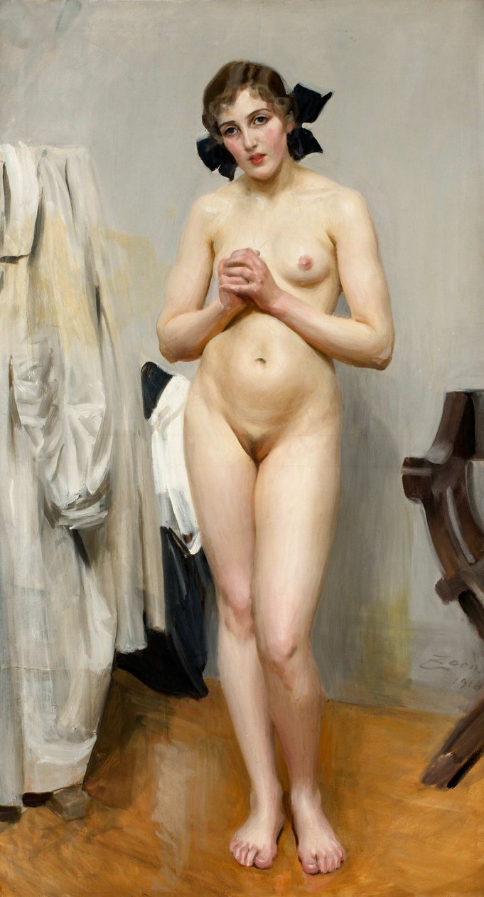 Fjorten år tror jeg absolutt jeg var av Anders Leonard Zorn