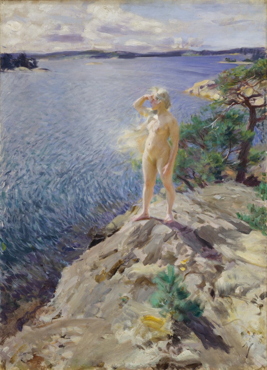I Skerries av Anders Leonard Zorn