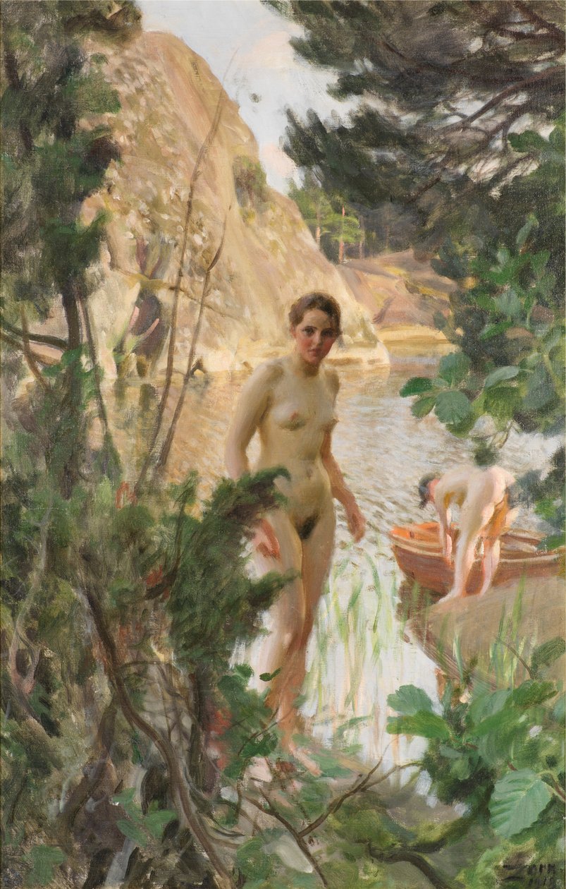 Jollen av Anders Leonard Zorn