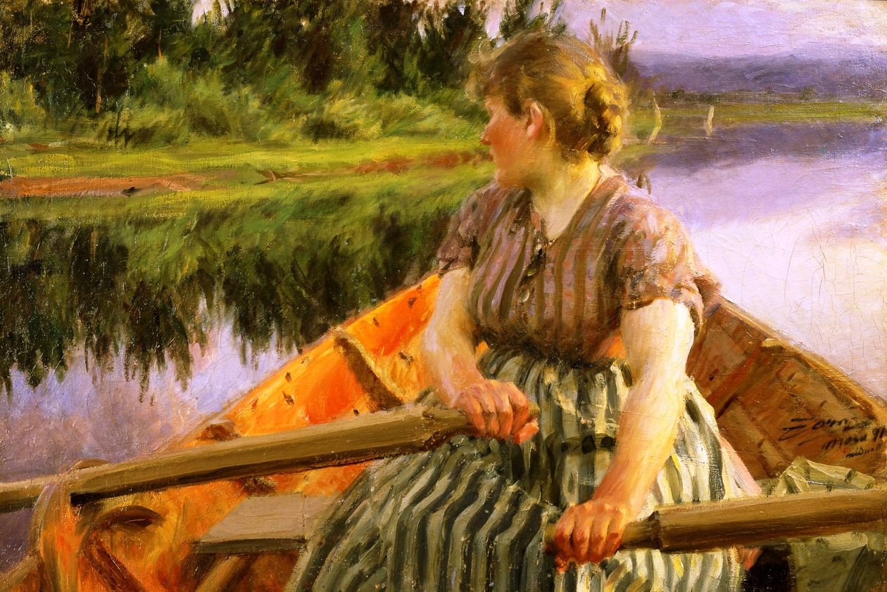 Midnatt av Anders Leonard Zorn