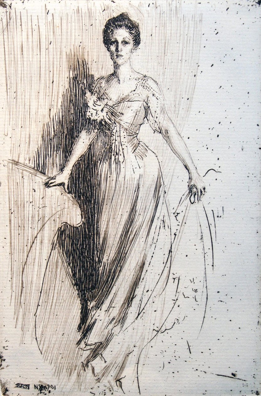 Frøken Lurman av Anders Leonard Zorn