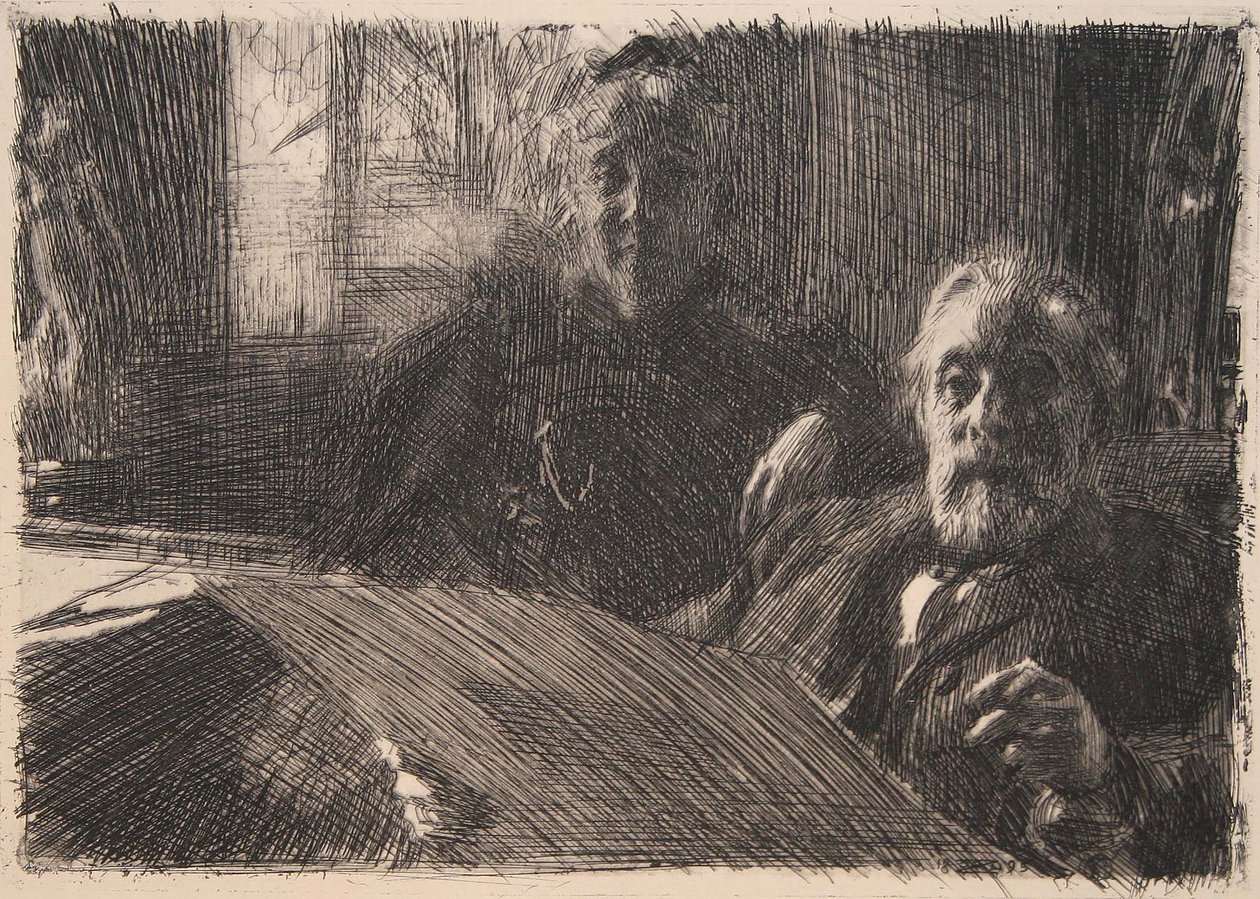 Herr og fru Fürstenberg av Anders Leonard Zorn
