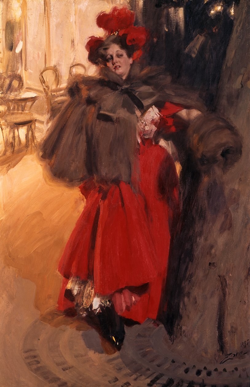 Natteffekt av Anders Leonard Zorn