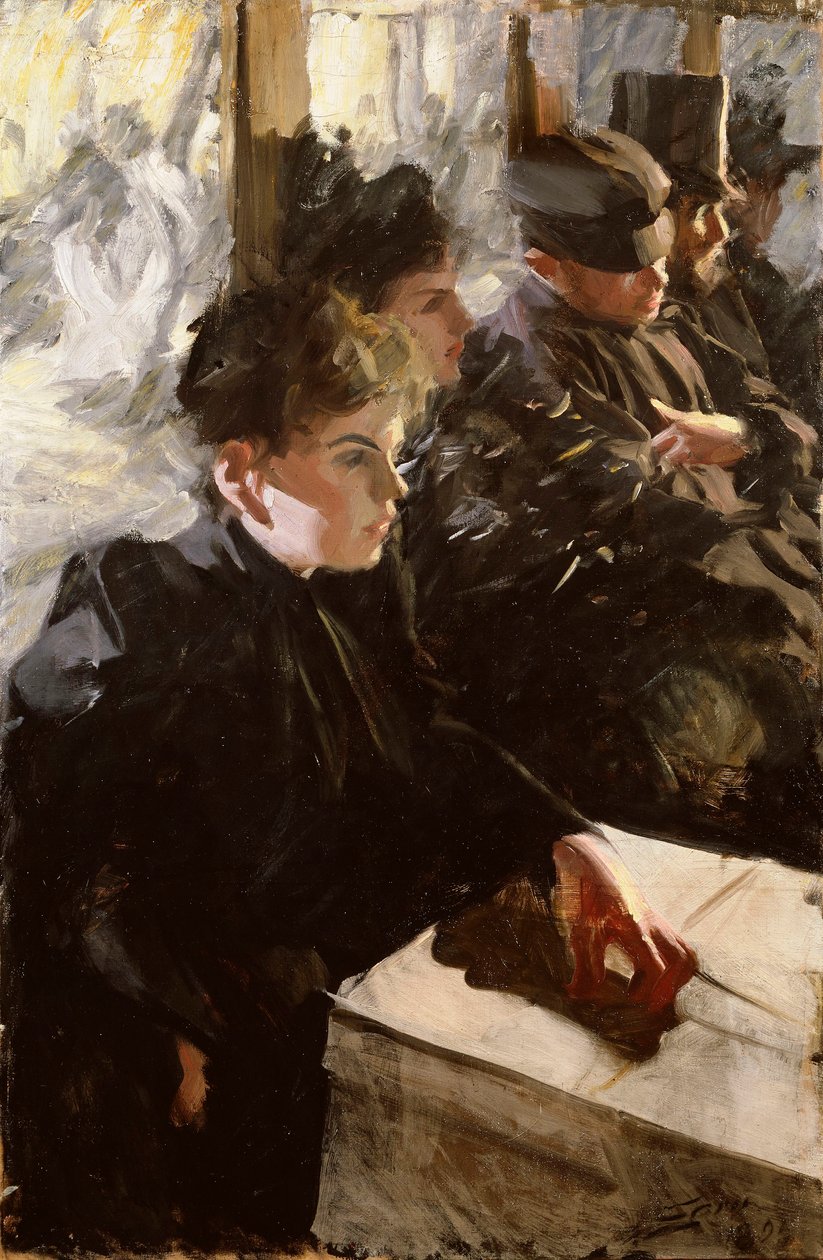 Buffy I, 1895 av Anders Leonard Zorn