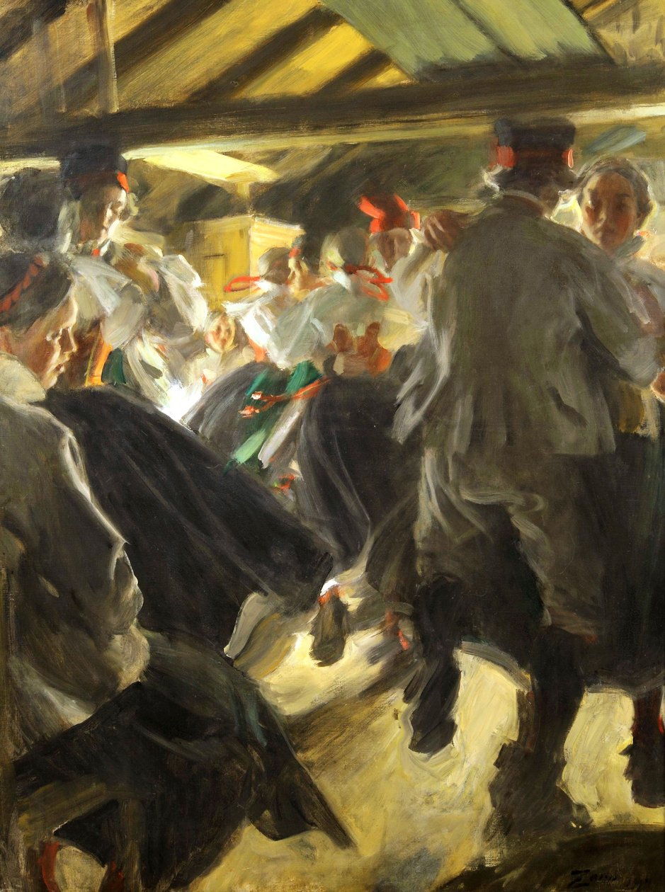 Dans i Gopsmorkate av Anders Leonard Zorn