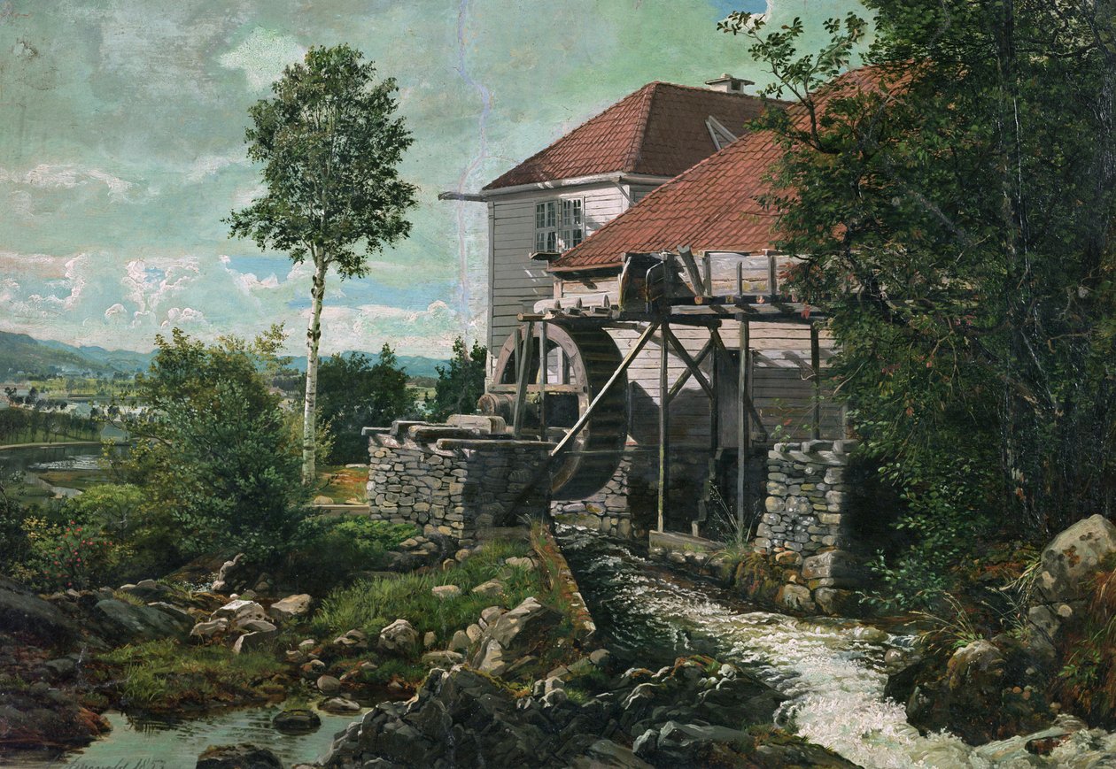 Dal fra en mølle av Anders Askevold