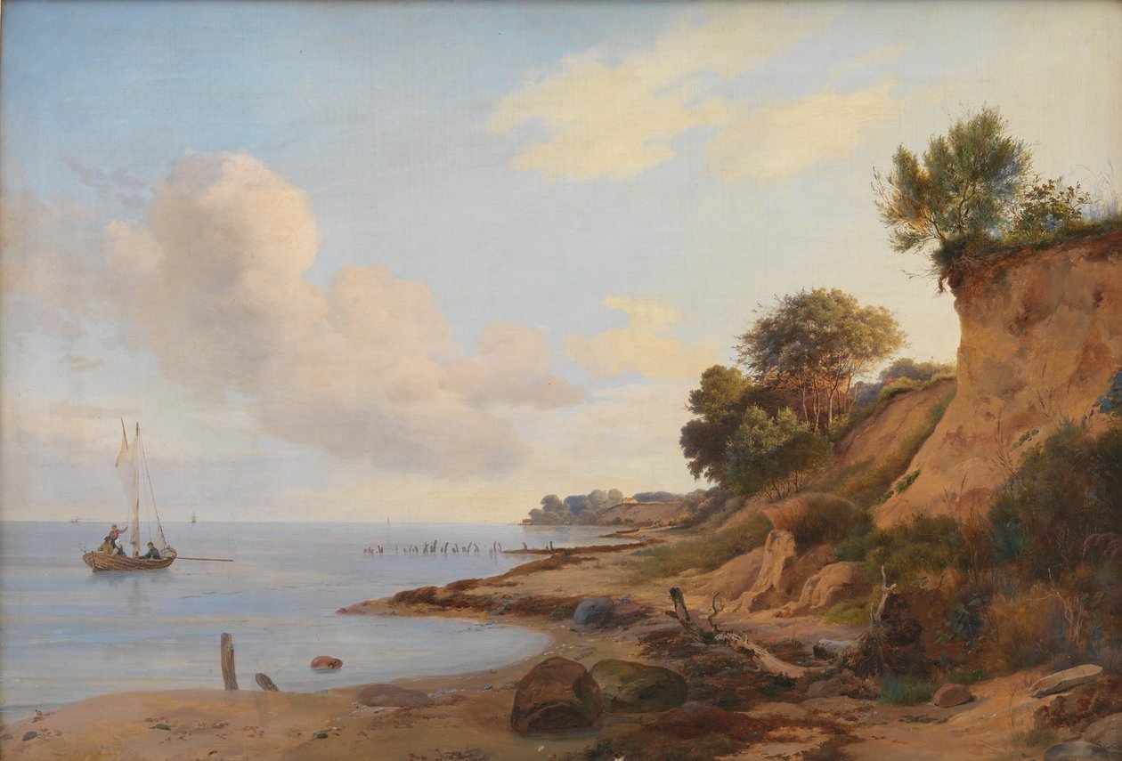 Strandområde nær Tårbæk av Anders Christian Lunde