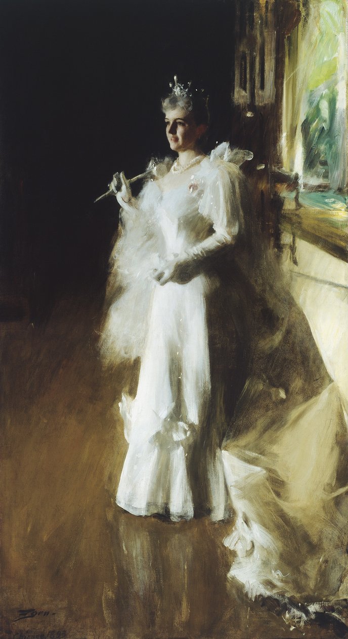 Fru Potter Palmer, 1893 av Anders Leonard Zorn